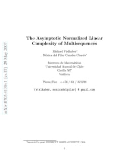 The Asymptotic Normalized Linear Complexity of Multisequences