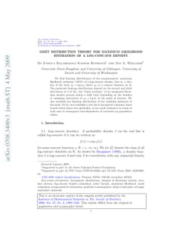 Limit distribution theory for maximum likelihood estimation of a
  log-concave density