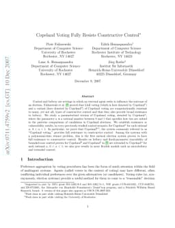 Copeland Voting Fully Resists Constructive Control