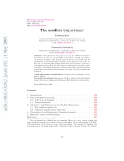 The needlets bispectrum