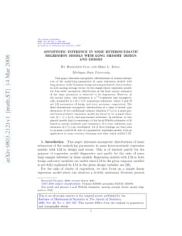 Asymptotic inference in some heteroscedastic regression models with long
  memory design and errors