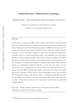 Multi-Instance Multi-Label Learning