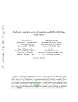 Llull and Copeland Voting Computationally Resist Bribery and Control