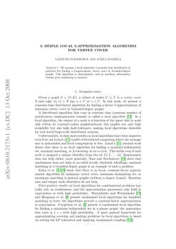 A simple local 3-approximation algorithm for vertex cover