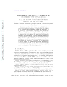 Immigrated urn models - asymptotic properties and applications