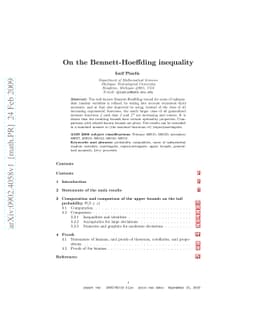On the Bennett-Hoeffding inequality