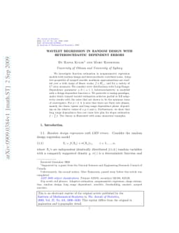 Wavelet regression in random design with heteroscedastic dependent
  errors