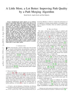 A Little More, a Lot Better: Improving Path Quality by a Simple Path
  Merging Algorithm