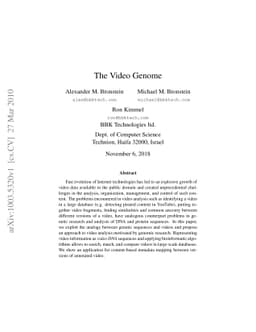 The Video Genome