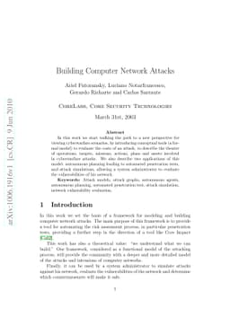 Building Computer Network Attacks