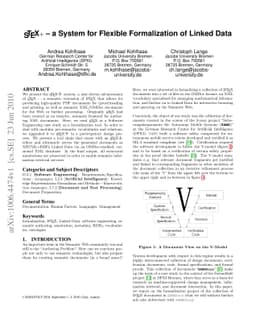 sTeX+ - a System for Flexible Formalization of Linked Data