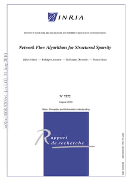 Network Flow Algorithms for Structured Sparsity