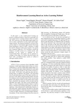 Reinforcement Learning Based on Active Learning Method