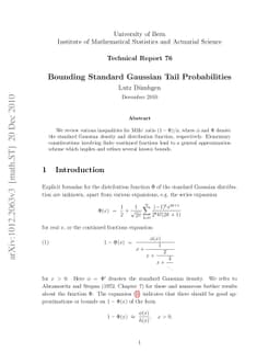 Bounding Standard Gaussian Tail Probabilities