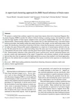 A supervised clustering approach for fMRI-based inference of brain
  states