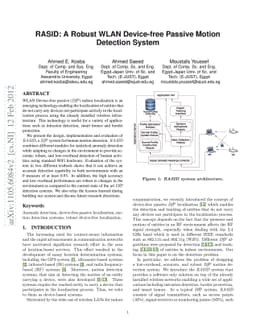 RASID: A Robust WLAN Device-free Passive Motion Detection System