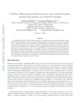 ProDiGe: PRioritization Of Disease Genes with multitask machine learning
  from positive and unlabeled examples