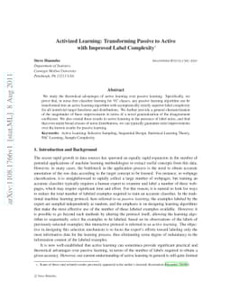 Activized Learning: Transforming Passive to Active with Improved Label
  Complexity