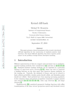 Kernel diff-hash