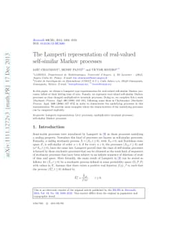 The Lamperti representation of real-valued self-similar Markov processes