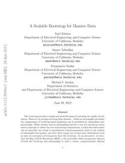 A Scalable Bootstrap for Massive Data
