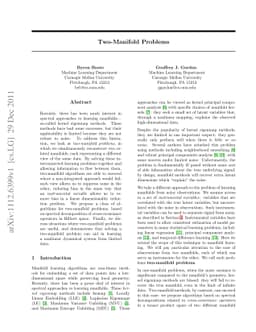 Two-Manifold Problems