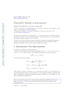 Chernoff's density is log-concave