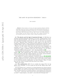 The logic of quantum mechanics - Take II