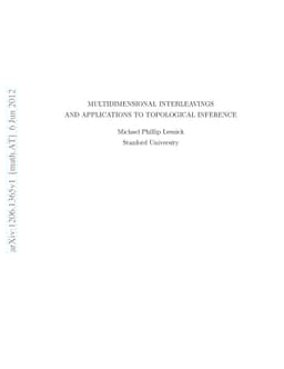 Multidimensional Interleavings and Applications to Topological Inference
