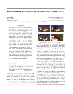 Learning Object Arrangements in 3D Scenes using Human Context