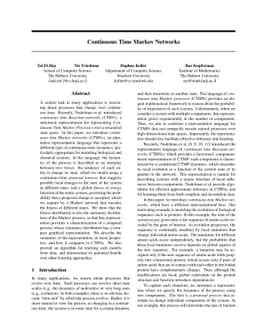 Continuous Time Markov Networks