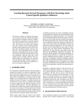 Learning Bayesian Network Parameters with Prior Knowledge about
  Context-Specific Qualitative Influences