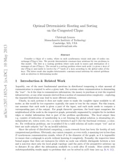 Optimal Deterministic Routing and Sorting on the Congested Clique
