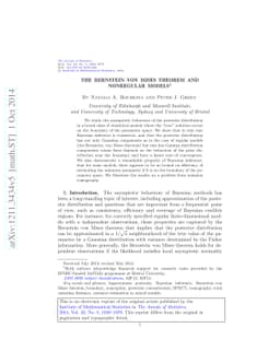 The Bernstein-von Mises theorem and nonregular models