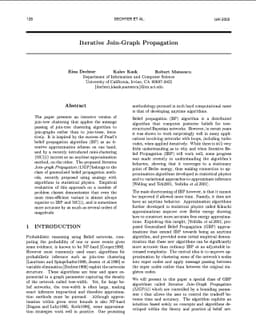 Iterative Join-Graph Propagation