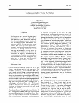 Instrumentality Tests Revisited