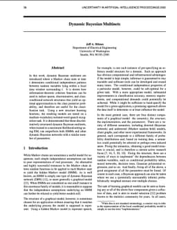 Dynamic Bayesian Multinets