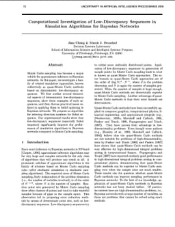 Computational Investigation of Low-Discrepancy Sequences in Simulation
  Algorithms for Bayesian Networks