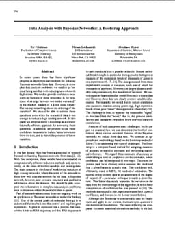 Data Analysis with Bayesian Networks: A Bootstrap Approach