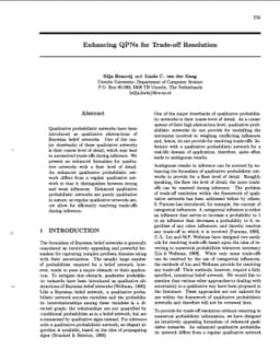Enhancing QPNs for Trade-off Resolution