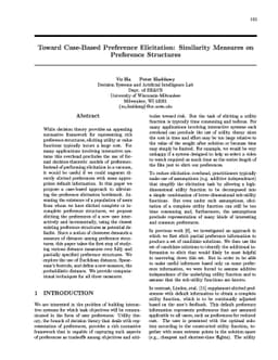 Towards Case-Based Preference Elicitation: Similarity Measures on
  Preference Structures