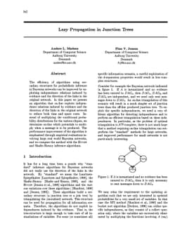 Lazy Propagation in Junction Trees