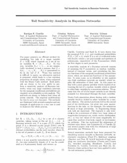 Tail Sensitivity Analysis in Bayesian Networks