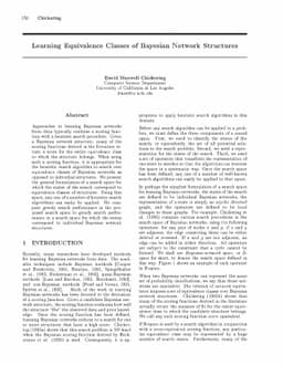 Learning Equivalence Classes of Bayesian Networks Structures