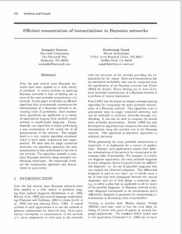 Efficient Enumeration of Instantiations in Bayesian Networks