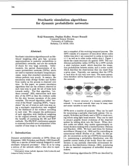 Stochastic Simulation Algorithms for Dynamic Probabilistic Networks
