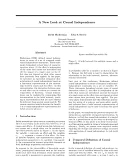 A New Look at Causal Independence
