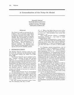 A Generalization of the Noisy-Or Model