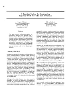 A Bayesian Method for Constructing Bayesian Belief Networks from
  Databases