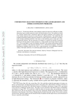 Uniform Post Selection Inference for LAD Regression and Other
  Z-estimation problems